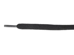 Markenlos Barth 150 cm halbrunde Schnürsenkel - Black< Wanderschuhe & Wanderzubehör