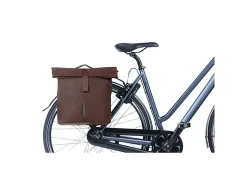 Basil City 28-32 Liter Doppelte Fahrradtasche - Roasted Brown< Fahrrad Zubehör|Fahrradtaschen