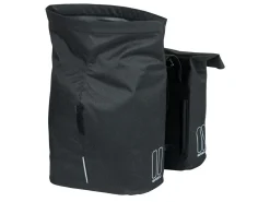 Basil Fahrrad Zubehör|Fahrradtaschen^City doppelte Fahrradtasche - Black