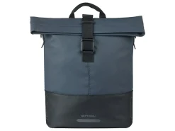 Basil Fahrrad Zubehör|Fahrradtaschen^Cove Shopper Einzelradtasche 14-16 L – Blue Black