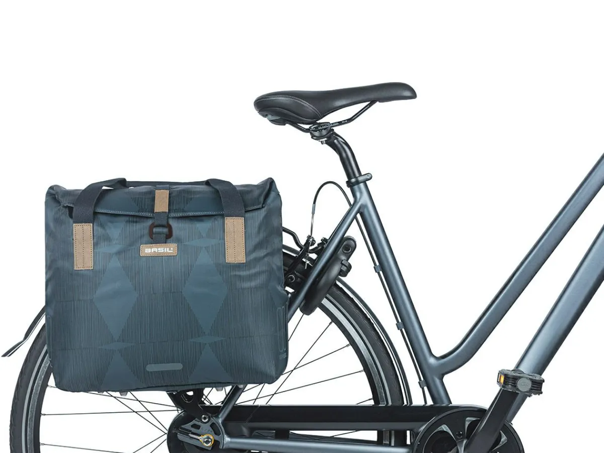 Basil Elegance Shopper Fahrradtasche - Estate Blue< Fahrrad Zubehör|Fahrradtaschen