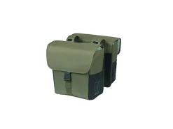 Basil GO 32 Liter doppelte Fahrradtasche - Dark Green< Fahrradtaschen|Fahrrad Zubehör