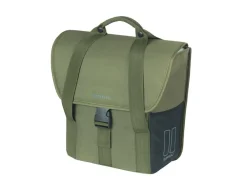 Basil GO Einzel-Fahrradtasche 16 Liter - Dark Green< Fahrrad Zubehör|Fahrradtaschen