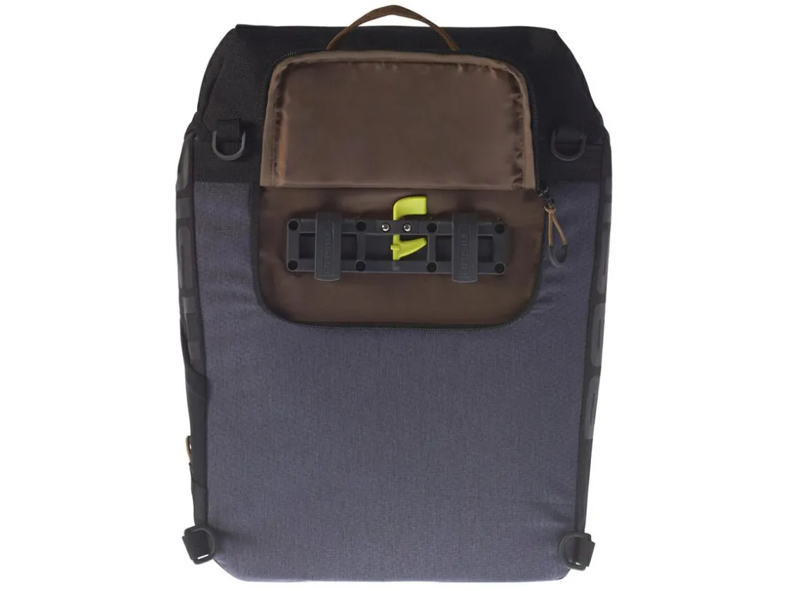 Basil Fahrrad Zubehör|Fahrradtaschen^Miles Fahrradrucksack - Grey