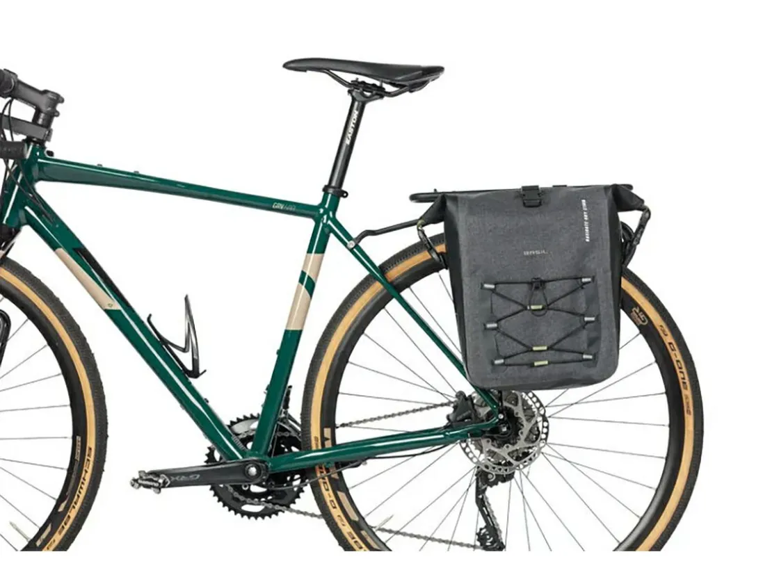 Basil Fahrrad Zubehör|Fahrradtaschen-Navigator Storm M 12-15 Liter einzelne Fahrradtasche - Black