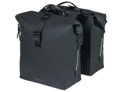 Basil Fahrrad Zubehör|Fahrradtaschen^SoHo Nordlicht Doppelfahrradtasche - Black