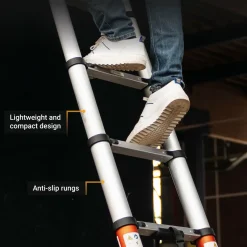 Batavia Giraffe Air 2,63 Meter Teleskopische Leiter< Leitern
