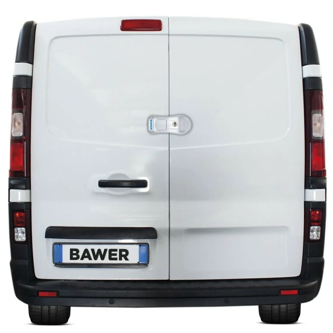 Markenlos Türschlösser-BAWER Armo 3-pack Lieferwagen-Schloss - Chrome