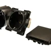 Markenlos BBA 230 Volt Schuko-Steckdose - Black< Lichtschalter & Steckdosen