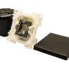 Markenlos Lichtschalter & Steckdosen-BBA 230 volt Wippschalter - black