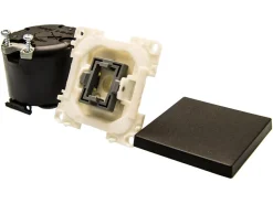 Markenlos Lichtschalter & Steckdosen-BBA 230 volt Wippschalter - black