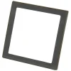 Markenlos BBA 1-Fach Abdeckrahmen - Grey< Lichtschalter & Steckdosen