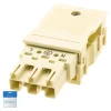 WAGO BBA Winsta Midi Connector male - white< Lichtschalter & Steckdosen