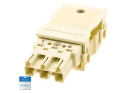 WAGO BBA Winsta Midi Connector male - white< Lichtschalter & Steckdosen