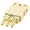 WAGO Lichtschalter & Steckdosen-BBA Winsta Midi Connector female - white