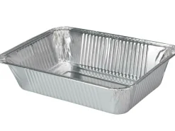 BBQ Collection Grill Zubehör|Grill Zubehör^BBQ 22 x 15,5 x 4,5 cm Aluminium-Zubereitungsschale - 4 Stück