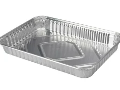 BBQ Collection Grill Zubehör|Grill Zubehör-BBQ 32 x 23 x 4 cm Aluminium-Zubereitungsschale - 4 Stück