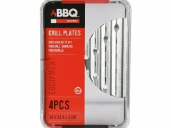 BBQ Collection Grill Zubehör|Grill Zubehör-BBQ Aluminium Grillschale 34 x 23 x 2,5 cm - 4 Stück