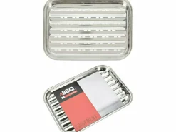 BBQ Collection Grillroste- & Platten|Grillroste- & Platten-BBQ RVS 34,5 x 24,2 cm Grillplatte