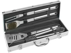 BBQ Collection Grillbesteck|Grillbesteck^BBQ 4-teiliges Werkzeugset im Koffer