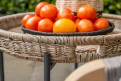 Garden Impressions Gartentische-Benidorm Beistelltisch - Diameter 60xH50 cm natural rotan
