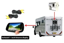 BergGPS Kamerasysteme-doppelte Rückfahrkamera mit 7-Zoll-Farbdisplay