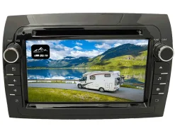BergGPS Fiat Ducato DAB+ Radio Camper Navigation mit Carplay< Navi