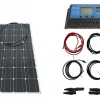 Bergproducts Solar Komplettsets^Komplettpaket 100 Watt Flexibles Solarpanel