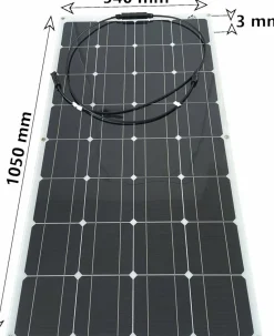 Bergproducts Solar Komplettsets|Solarmodule-Komplettset 200 Watt flexibles Solarpanel