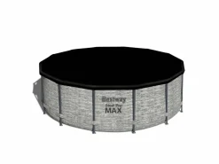 Bestway Pool Zubehör-ø427 cm Abdeckplane - Black
