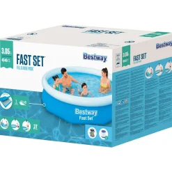 Bestway Aufblasbare Pools-305 x 66 cm Fast Set Pool mit Filterpumpe