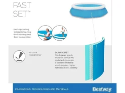 Bestway Aufblasbare Pools-Fast Set Ø366 cm Pool