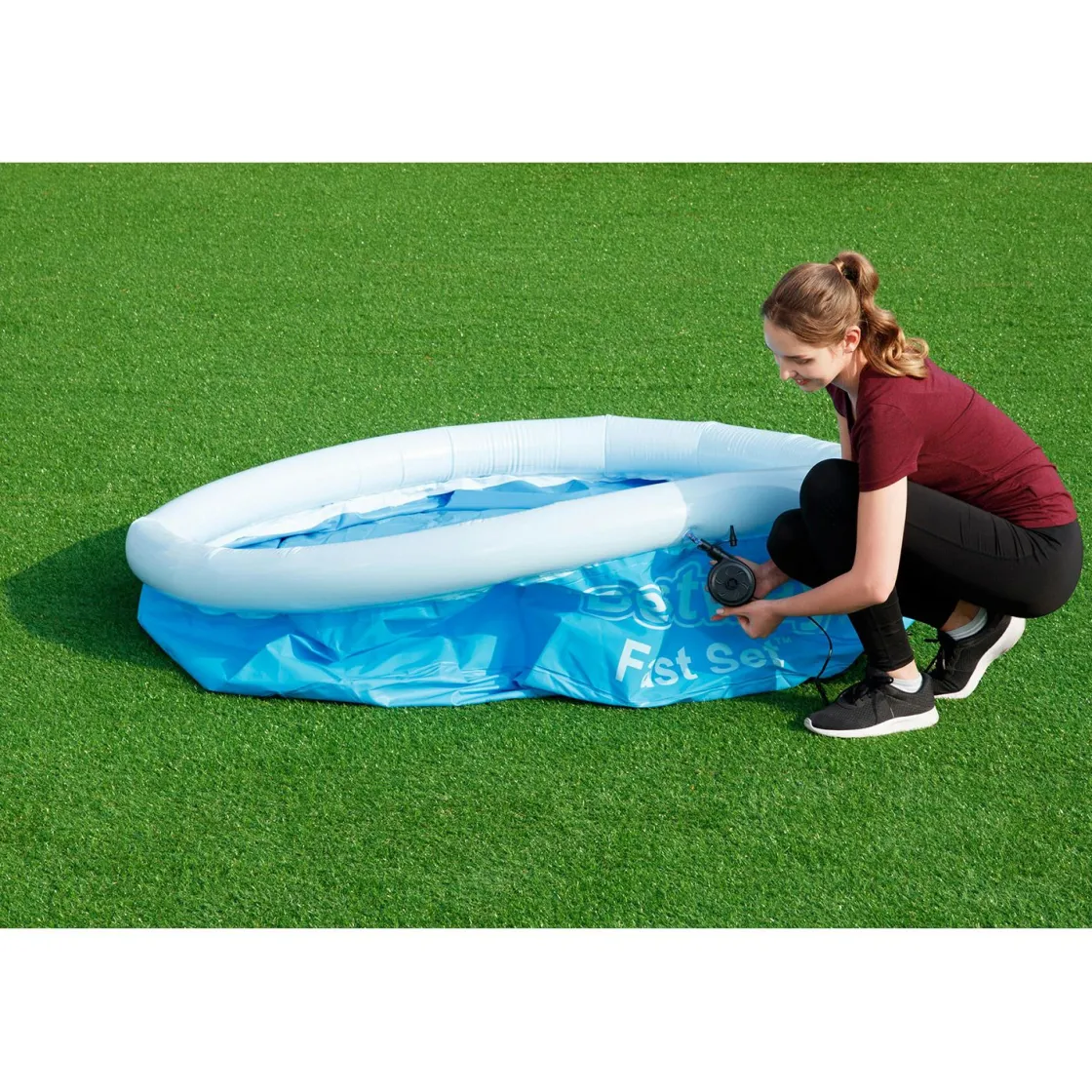 Bestway Aufblasbare Pools^Fast Set 183 cm Pool - Blue
