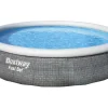 Bestway Fast Set Rattan Ø396 cm Pool mit Pumpe< Aufblasbare Pools