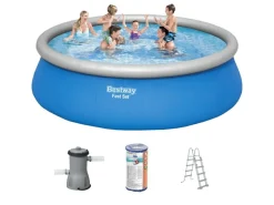 Bestway Aufblasbare Pools-fast set 457x122cm pool – 4-teilig