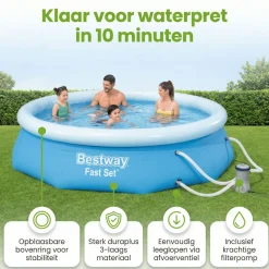 Bestway fast set 305x66cm pool – 3-teilig< Aufblasbare Pools