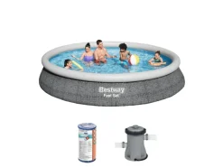 Bestway Fast Set 457x84cm Pool – 3-teilig< Aufblasbare Pools