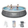 Bestway Aufblasbare Pools^Fast Set 457x107cm Pool – 4-teilig