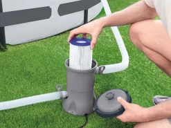 Bestway Flowclear 3,0 m3/h Kartuschenfilterpumpe< Pool Zubehör
