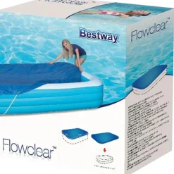 Bestway Flowclear 305 x 183 cm Schwimmbadabdeckung< Aufstellpools