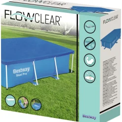 Bestway Aufstellpools-Flowclear 259 x 170 cm Poolabdeckung