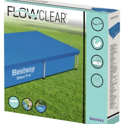 Bestway Aufstellpools^Flowclear 221 x 150 cm Schwimmbadabdeckung