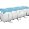 Bestway Aufstellpools^Power Steel 488x244cm Pool mit Zubehör