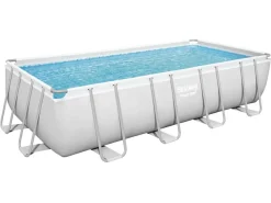Bestway Aufstellpools^Power Steel 488x244cm Pool mit Zubehör