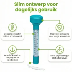 Bestway Pool Zubehör-Schwimmbad-Thermometer