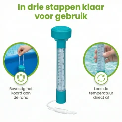 Bestway Pool Zubehör-Schwimmbad-Thermometer