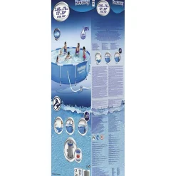 Bestway Aufstellpools-Steel Pro 366 cm Pool mit Filterpumpe