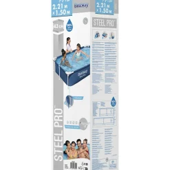 Bestway Steel Pro 221 x 150 Rahmen Pool< Aufstellpools