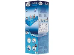 Bestway Steel Pro 400 x 211 x 81 cm Pool mit Filterpumpe< Aufstellpools
