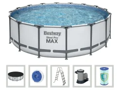 Bestway Aufstellpools^Steel Pro Max Ø 488 x 122 cm Pool